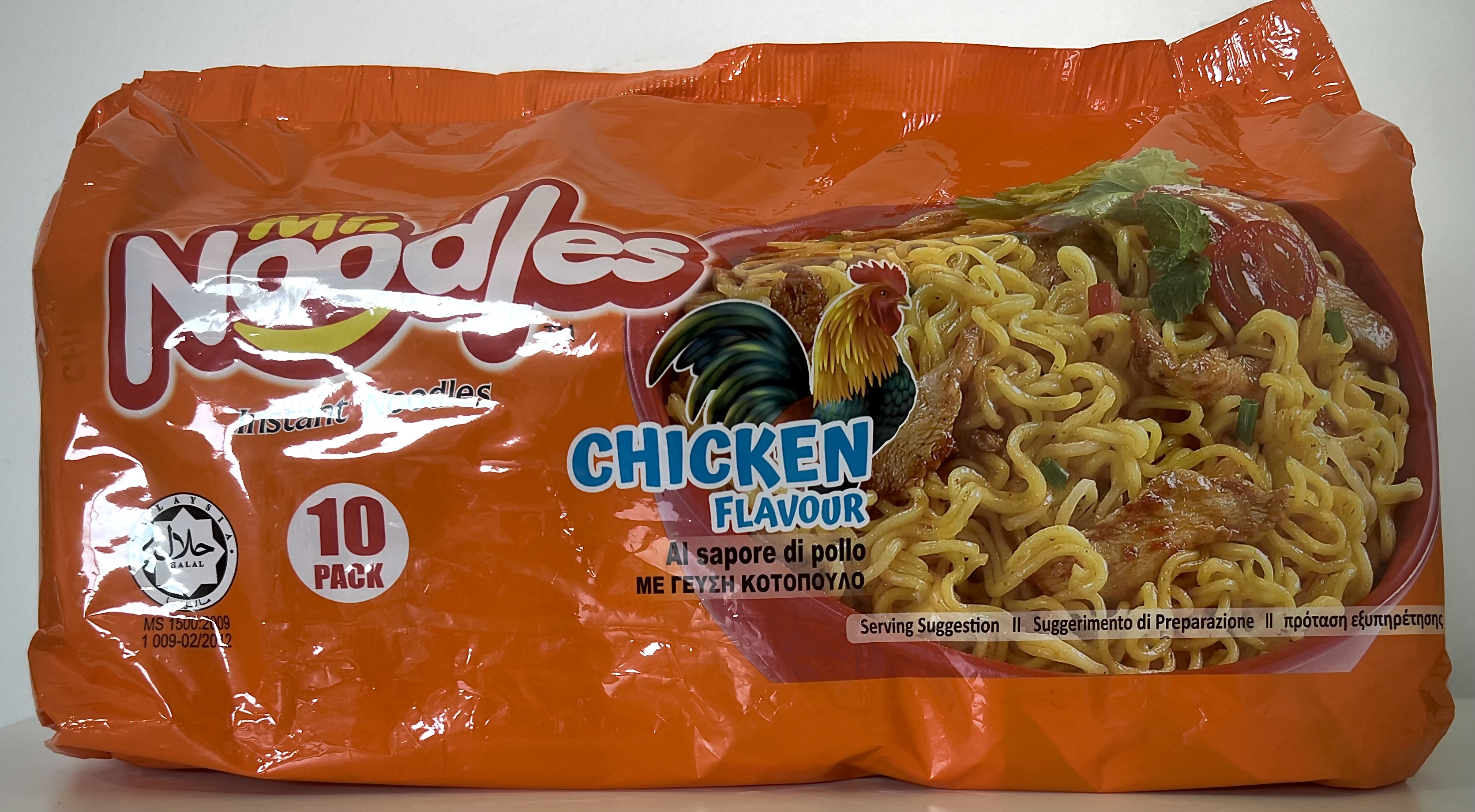 MR NOODLES CHICKEN 10 PACK