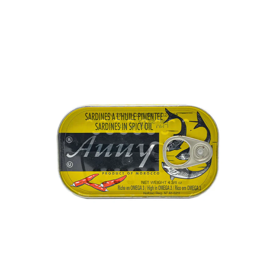 ANNY SARDINES HOT SAUCE 125G