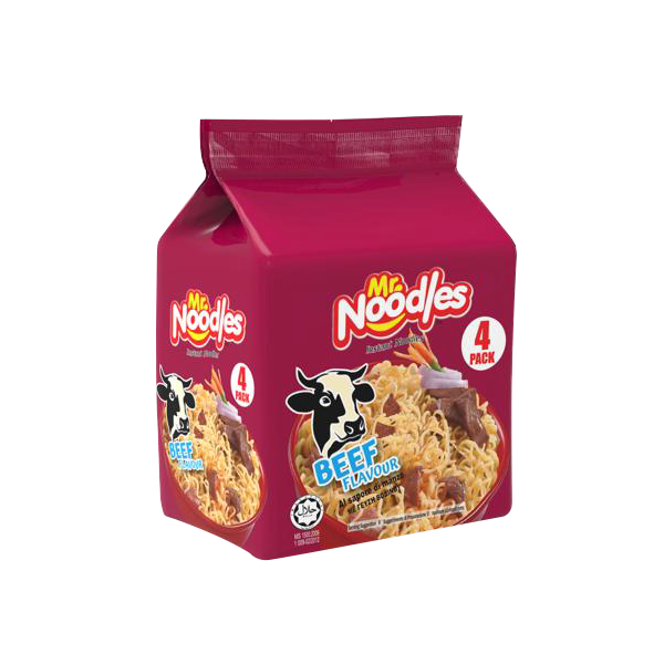 MR NOODLES  BEEF 10PACKS